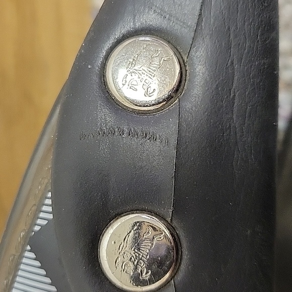 Burberry, women's Rubber Flip Flops Sz 36 US 5.5-6 - Picture 6 of 10